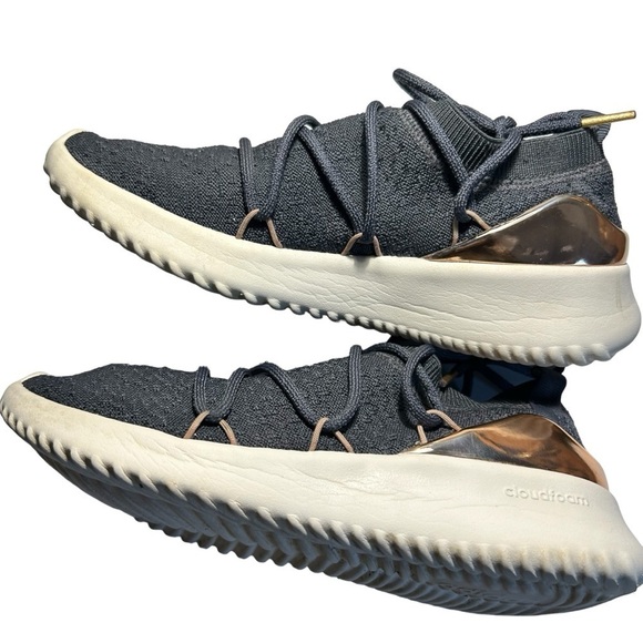 Adidas Cloudfoam Ultimamotion Gold Heel Sneakers Women’s 7.5 - Picture 5 of 10